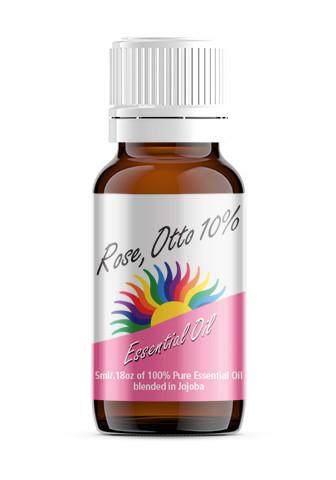 Rose Otto, (Rosa damascena) in 10% Jojoba