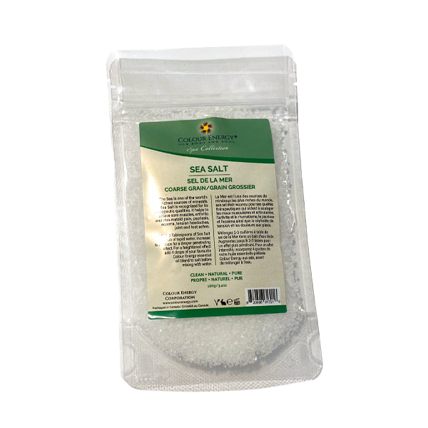 Sea Salt, Coarse Grain, 100g (Pkg. of 3)