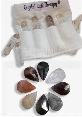 Crystal Light Therapy Gemstone Sets