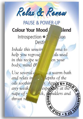 Colour Your Mood Body Blends, Sampler Sizes