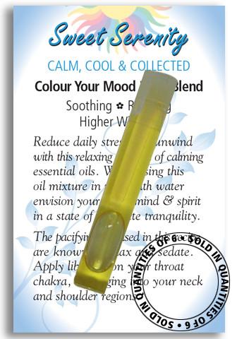 Colour Your Mood Body Blends, Sampler Sizes