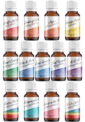 Colour Your Mood Diffuser Mixes, 5ml