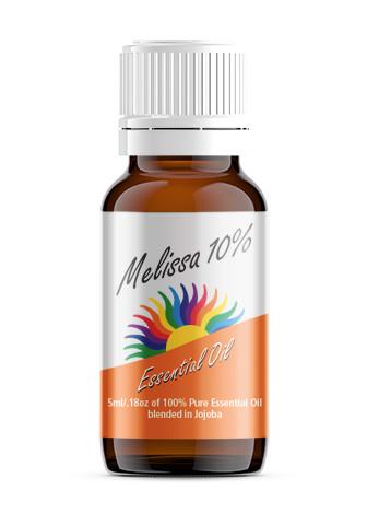 Melissa (Melissa officinalis), 10% in Jojoba