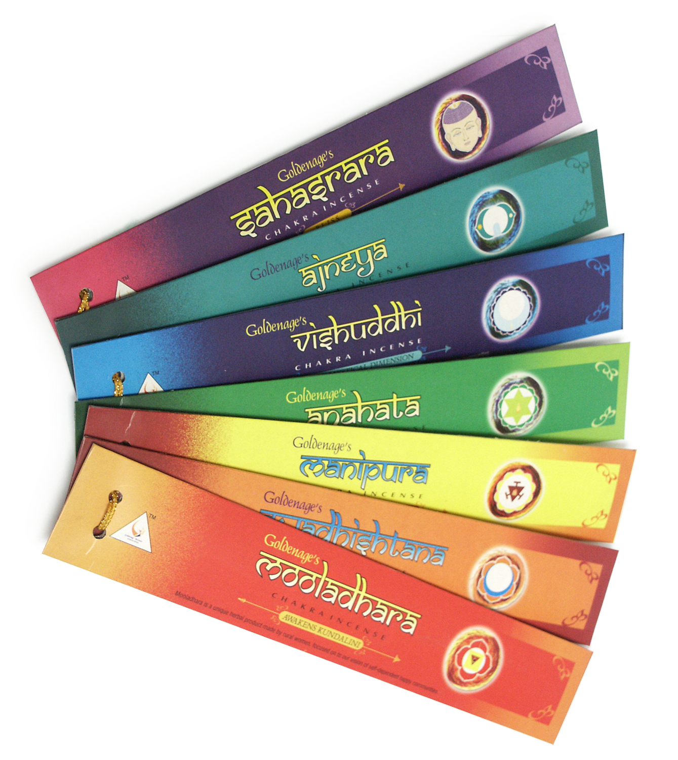 Chakra Incense Kits & Displays