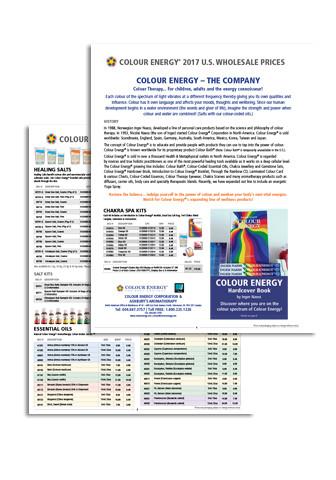 Colour Energy Price Lists