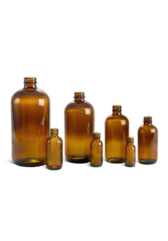 Amber Glass Bottles