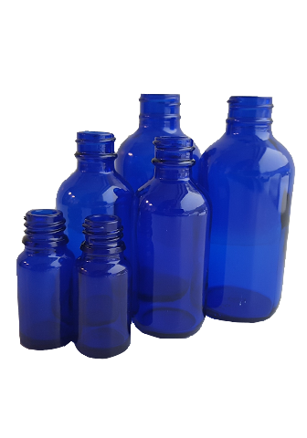 Cobalt Blue Glass Bottles