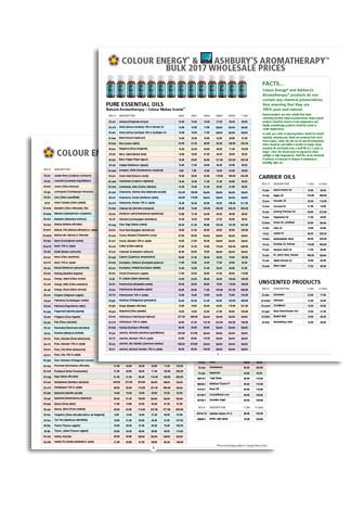 Colour Energy Price Lists