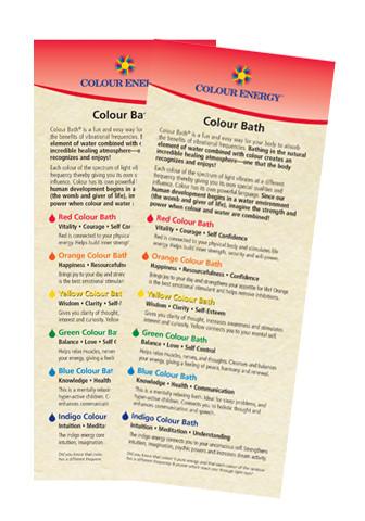 Colour Energy Product Marketing Brochures