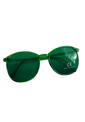 Colour Energy Colour Eyewear: Round Single Glasses