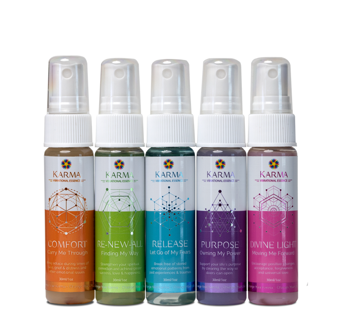 Karma/Alchemy Sprays: 30ml/1oz, 120ml/4oz & Kits