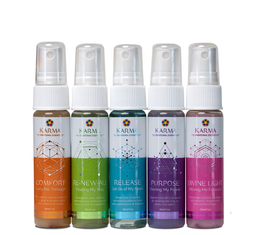 Karma/Alchemy Sprays: 30ml/1oz, 120ml/4oz & Kits