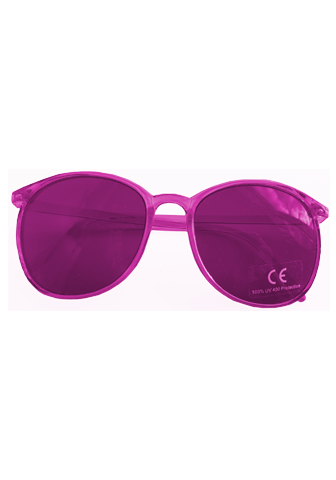 Colour Energy Colour Eyewear: Round Single Glasses