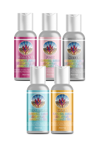 Chakra Light Massage Oils Sets